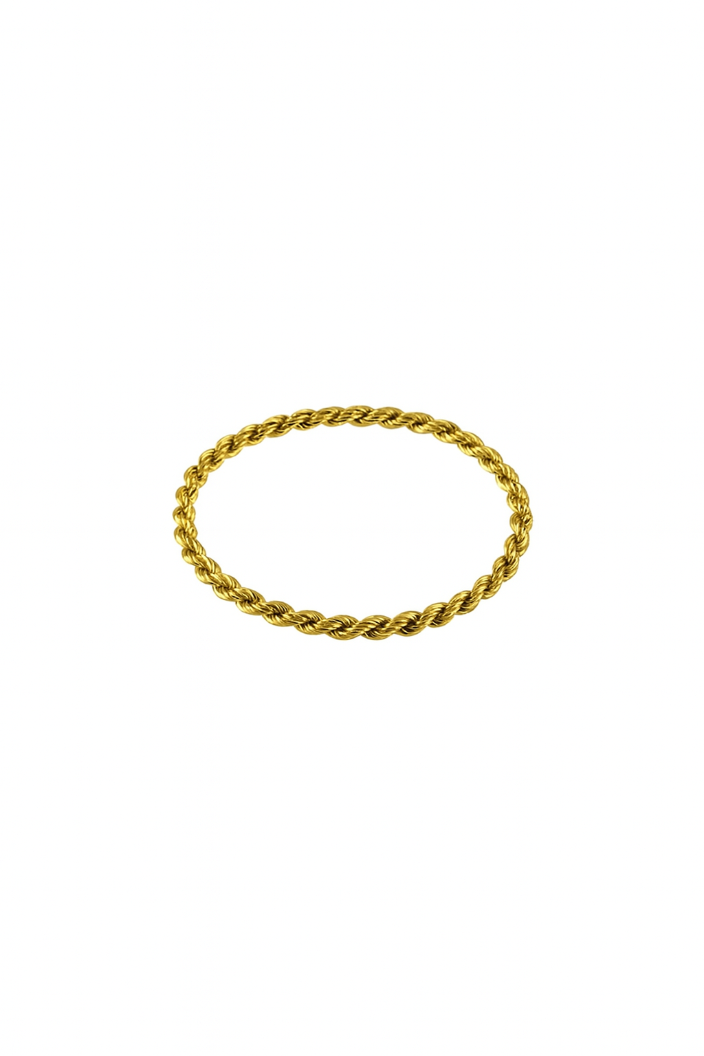 Pulsera Torsal con Baño de Oro 18K